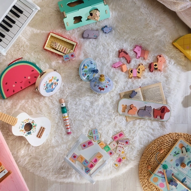 Ensemble de jeux d'animaux pour les tout-petits 4 en 1 Vilac