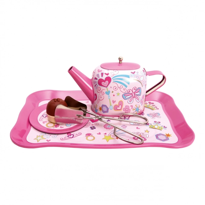 Ensemble de thé pour enfants avec sucreries