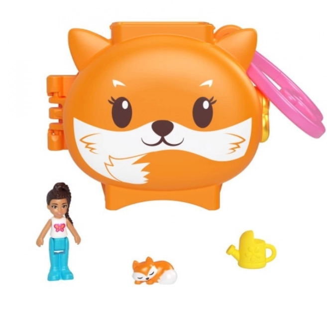 Ensemble de figurines Polly Pocket avec animal