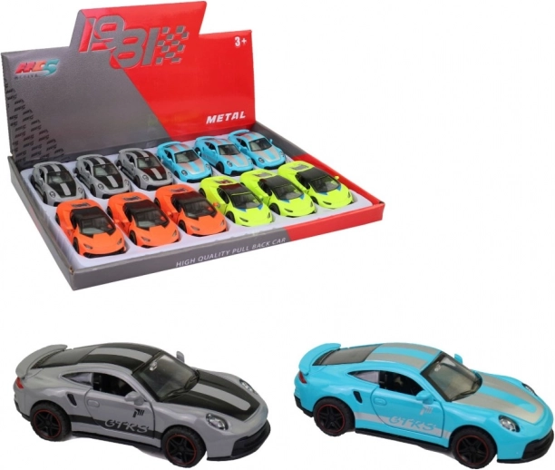 Voitures pour enfants 1:43 - Set de 12 pièces en boîte présentoir