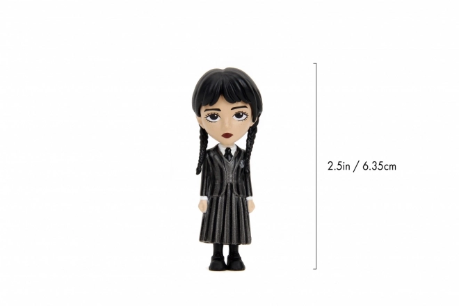 JADA figurines en métal Wednesday 4 pcs 6,5 cm