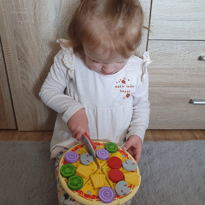 Bigjigs Toys Pizza en bois à découper