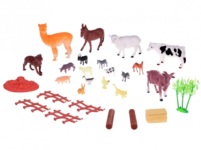Ensemble Ferme avec Animaux