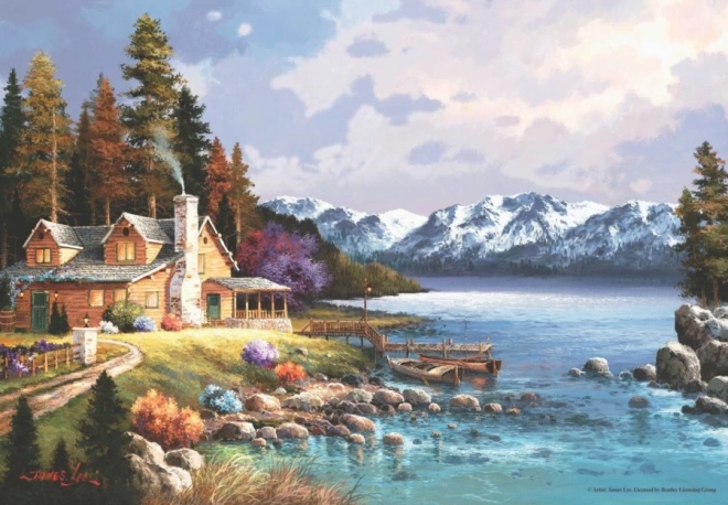 ANATOLIAN puzzle chalet de montagne, 500 pièces