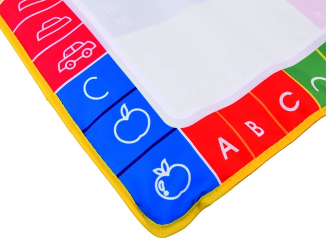 Tapis d'eau coloré avec stylo
