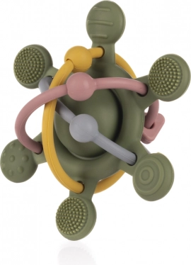 Hochet en silicone, Multicolore