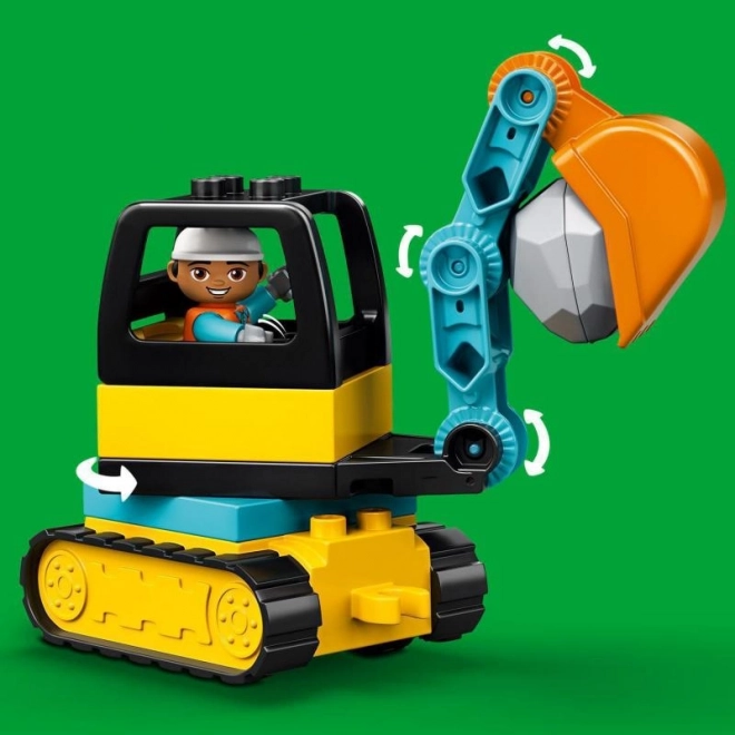 Camion et pelleteuse à chenilles DUPLO