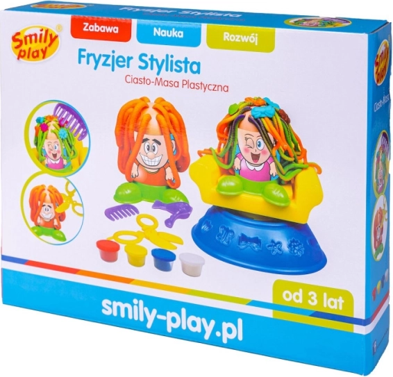Smily Play pâte à modeler coffret de coiffure Stylista