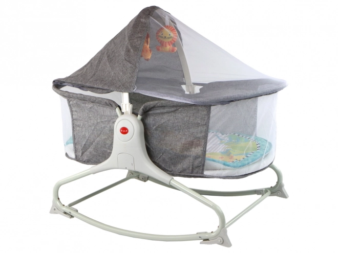 Balançoire multifonctionnelle pour enfants 2 en 1 gris