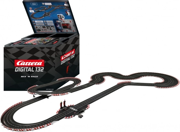 Circuit Carrera Digital 132 Mix and Race 13,7 m avec commande sans fil