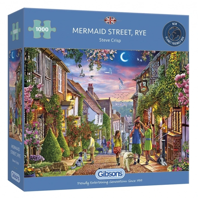 GIBSONS Puzzle Mermaid Street, Rye 1000 pièces