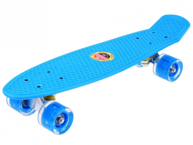 Planche à roulettes avec roues LED