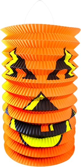 Lampion citrouille d’Halloween 15 cm