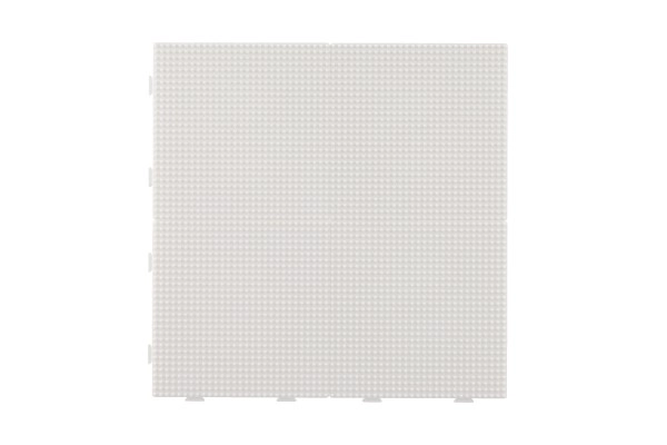 Plaque pour perles à repasser Hama - carré de connexion 4pcs sur carte 20x24x3cm