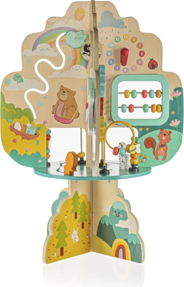 Arbre Montessori en bois pour enfants