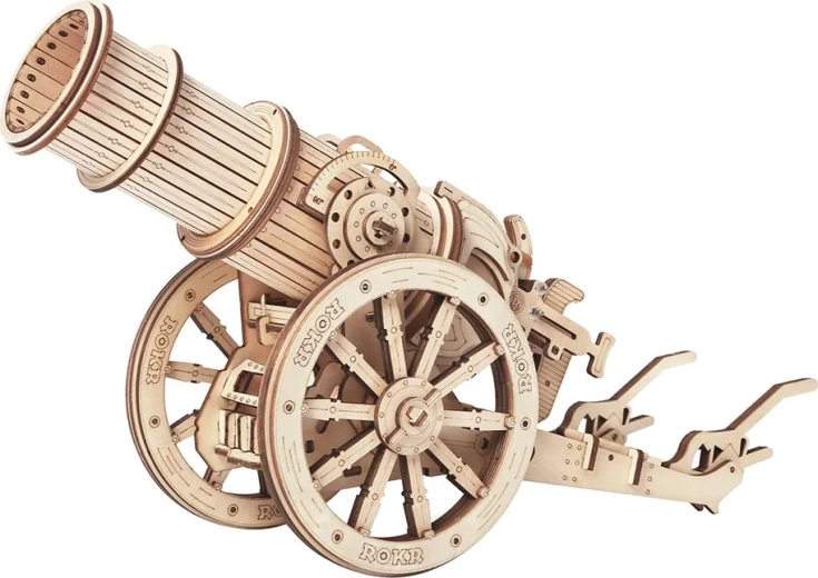 Rokr puzzle mécanique 3D en bois – canon de siège
