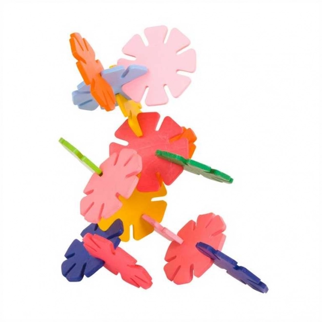 Bigjigs Toys Jeu de construction en bois Daisy fun