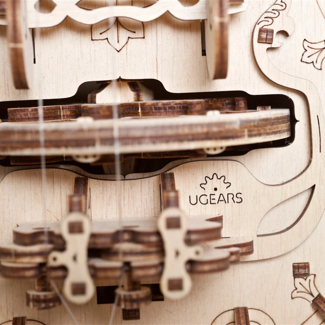Ugears 3D puzzle mécanique en bois Vielle à roue
