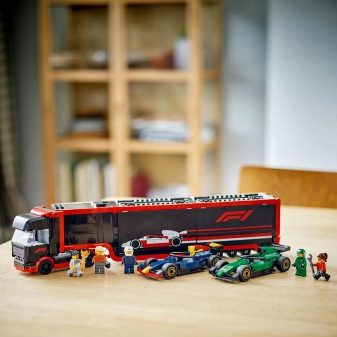 LEGO® City 60445 Camion F1® avec voitures F1® RB20 et AMR24