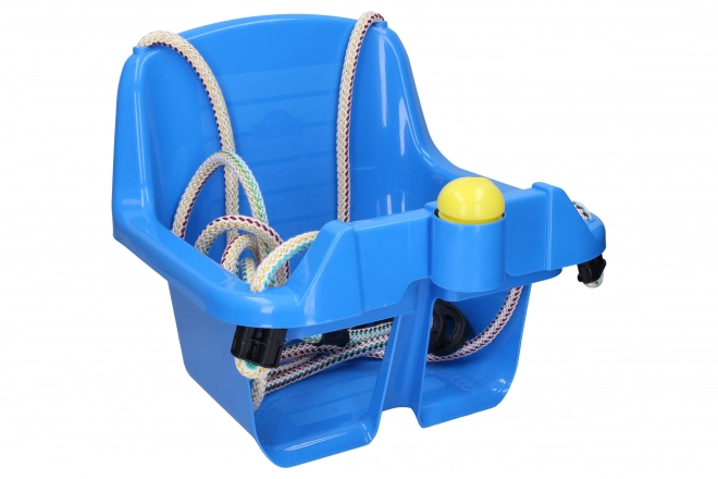 Balancoire bleue en plastique pour enfants