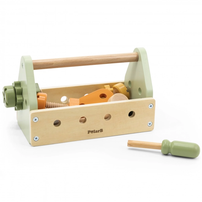 Ensemble d'outils en bois