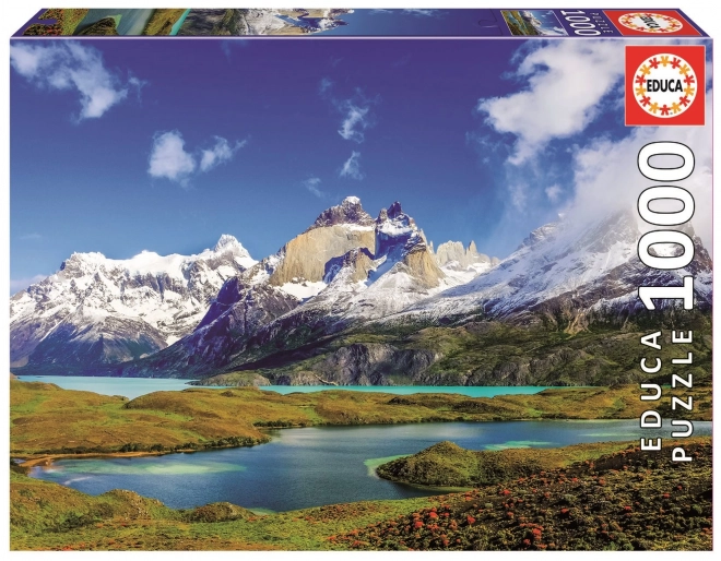 Puzzle Educa Torres del Paine, Patagonie 1000 pièces