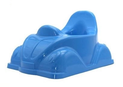 Pot de nuit voiture bleu 35x24 cm