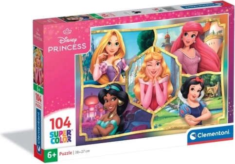 Puzzle 104 pièces Disney Princesses Clementoni