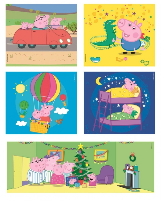 Puzzle Peppa Pig 10v1 de Clementoni