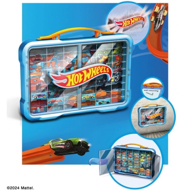 Vitrine de collection Hot Wheels avec éclairage