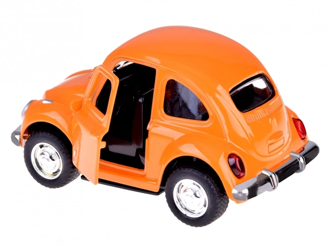 Voiture miniature en métal avec portes ouvrantes lumière son