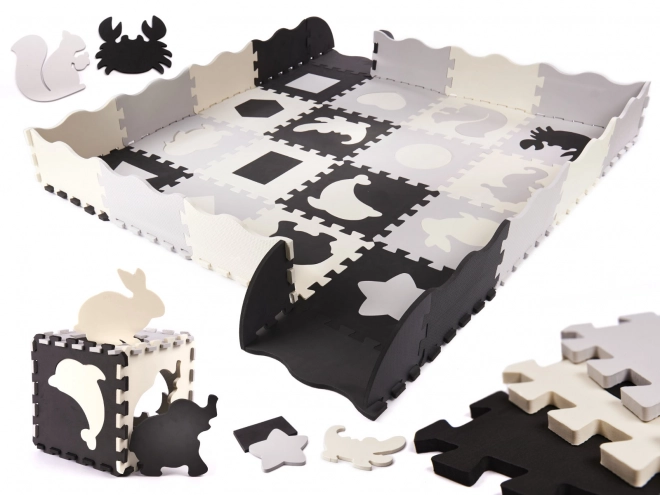 Tapis puzzle éducatif pour enfants