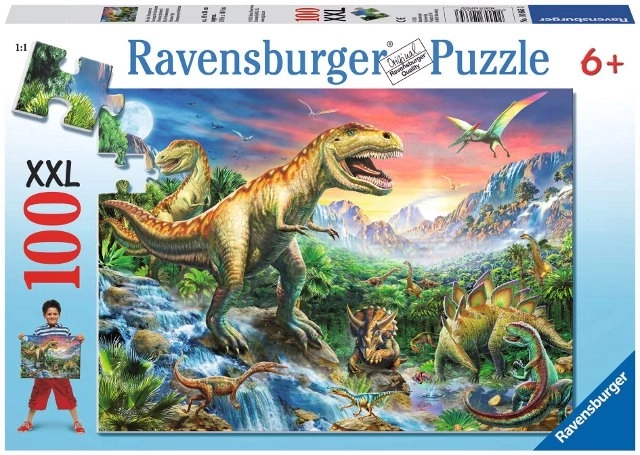 Ravensburger puzzle Âge des Dinosaures 100 pièces