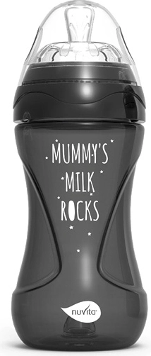 Biberon Cool 250 ml, Noir