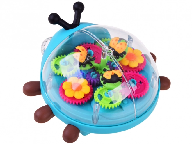 Projecteur coccinelle lumineuse en fuite