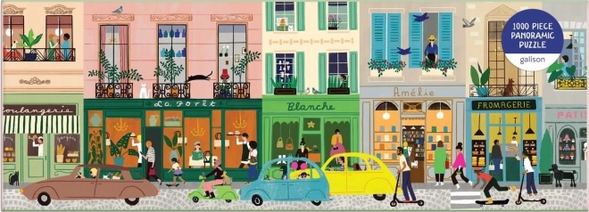 Puzzle panoramique La vie parisienne 1000 pièces