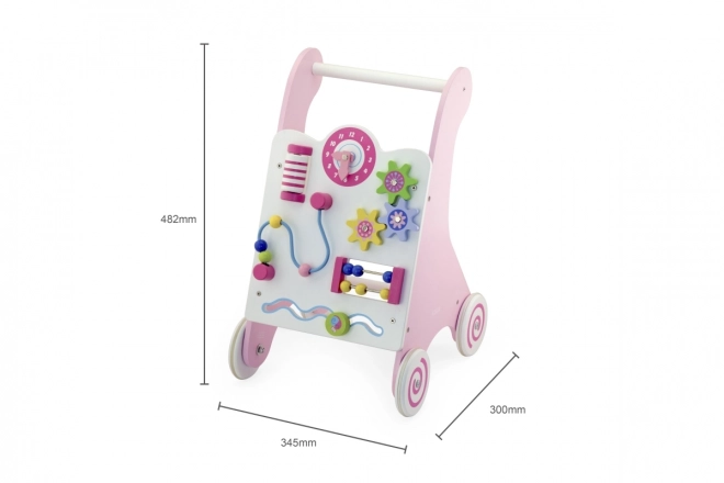 Trotteur rose pour filles