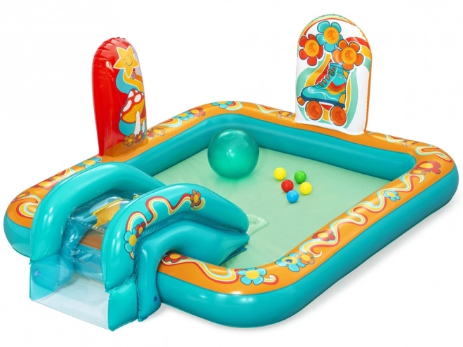 Centre de jeux gonflable Bestway Retro Groove