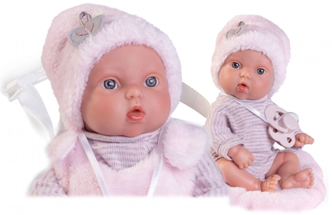 Antonio Juan 85316 Picolín - poupée réaliste bébé avec corps tout en vinyle - 21 cm