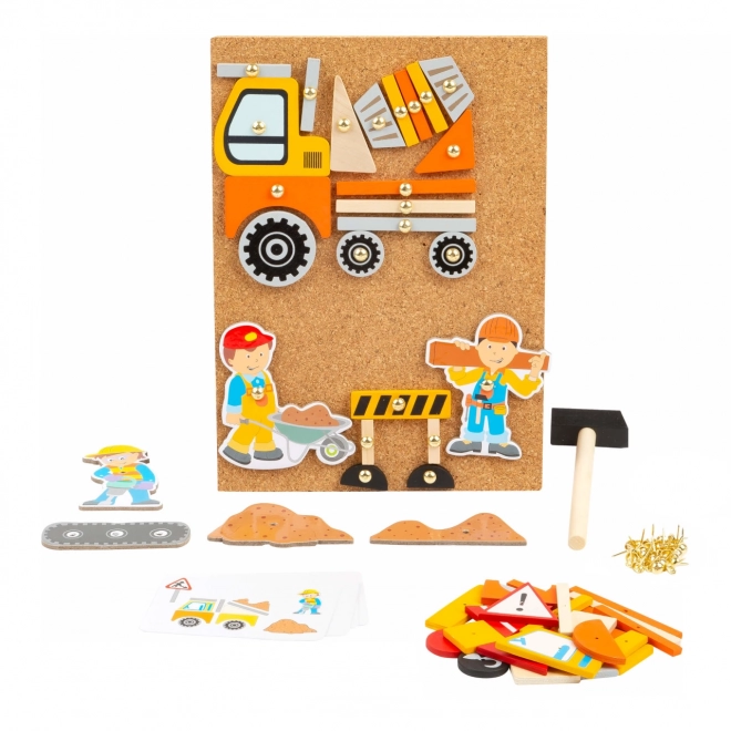 Jeu de martelage Small Foot Transport