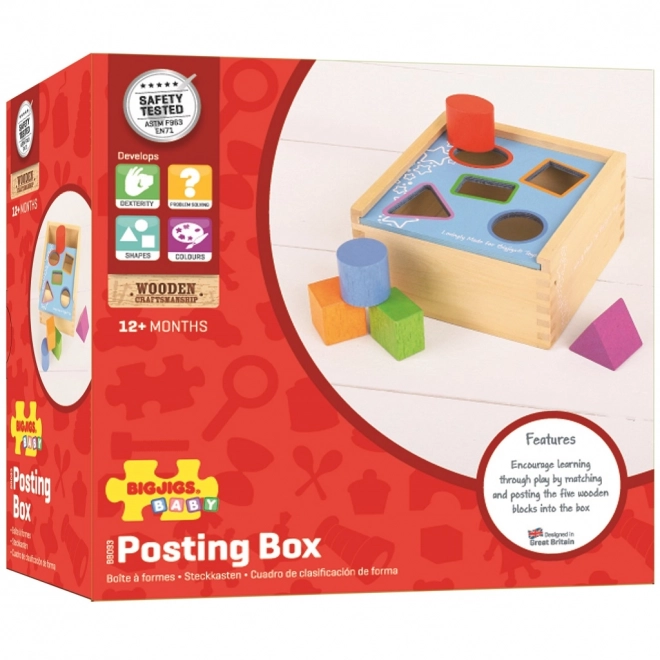 Boîte à formes de Bigjigs Toys