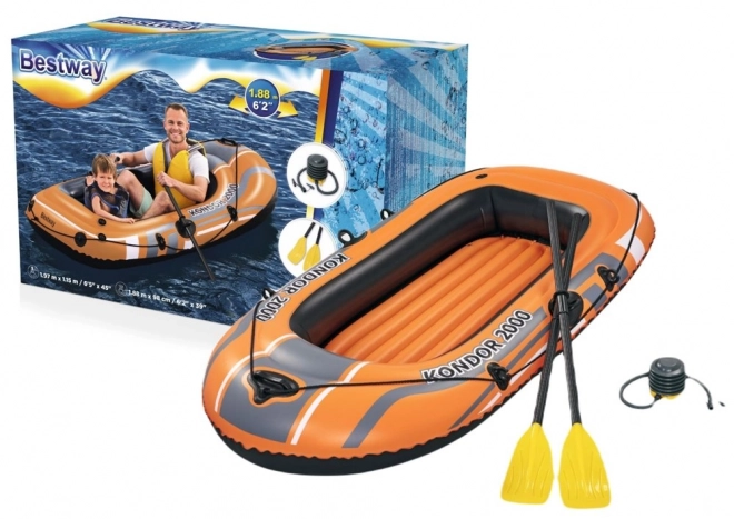 Bateau gonflable 188 x 98 cm Bestway