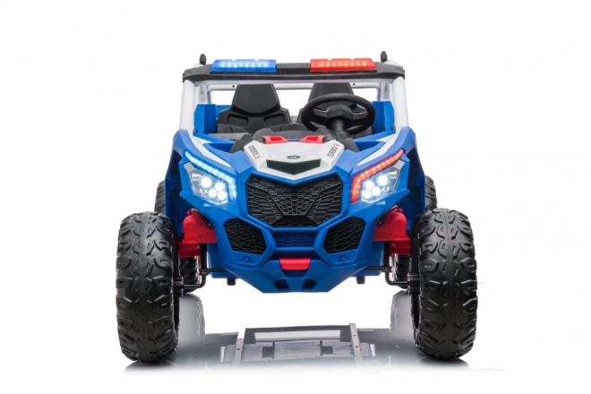 Véhicule de police pour enfants sur batterie 4x4 Buggy XB-2118