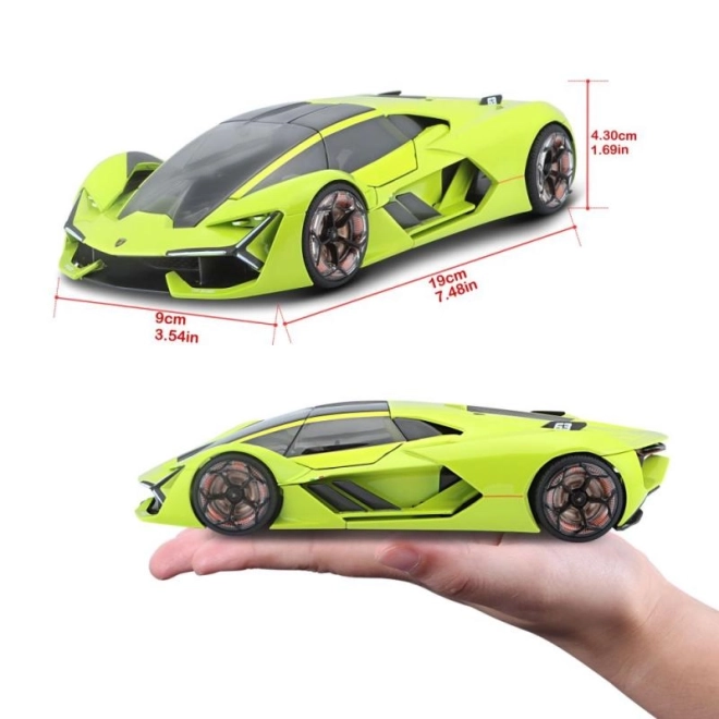 Bburago 1:24 Lamborghini Terzo Millenio Vert
