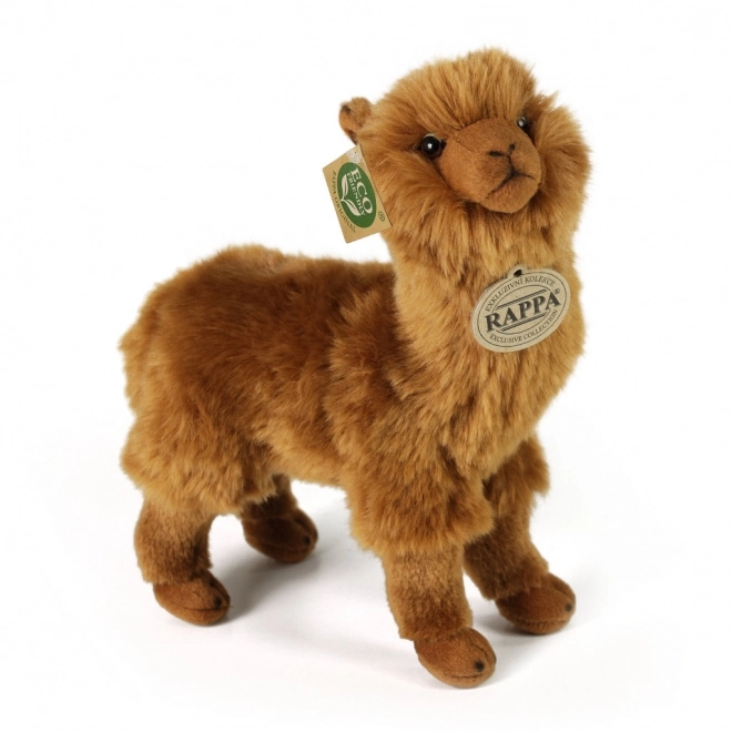 Lama alpaga en peluche marron 23 cm ÉCOLOGIQUE