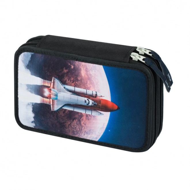 Ensemble scolaire Baagl Space Shuttle : cartable, trousse, sac