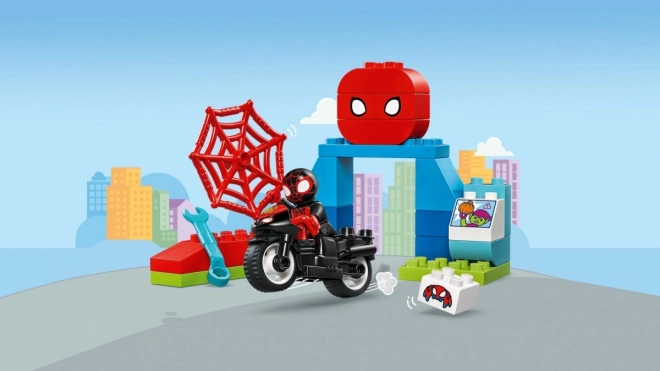 LEGO DUPLO Spidey et les aventures à moto