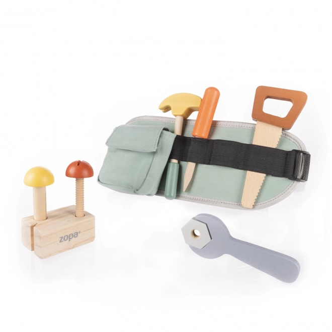 Outils en bois avec ceinture, Bois