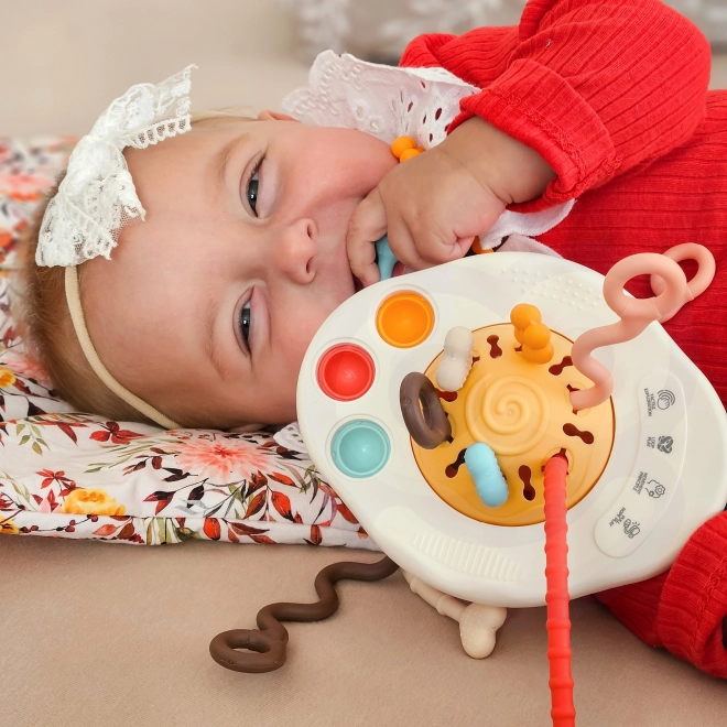 Woopie jouet sensoriel Montessori hochet de dentition UFO
