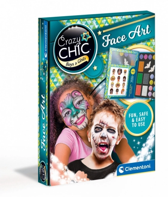Crazy Chic - Kit de peinture faciale pour enfants